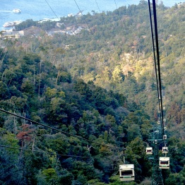 Cable cars to Mt Missen